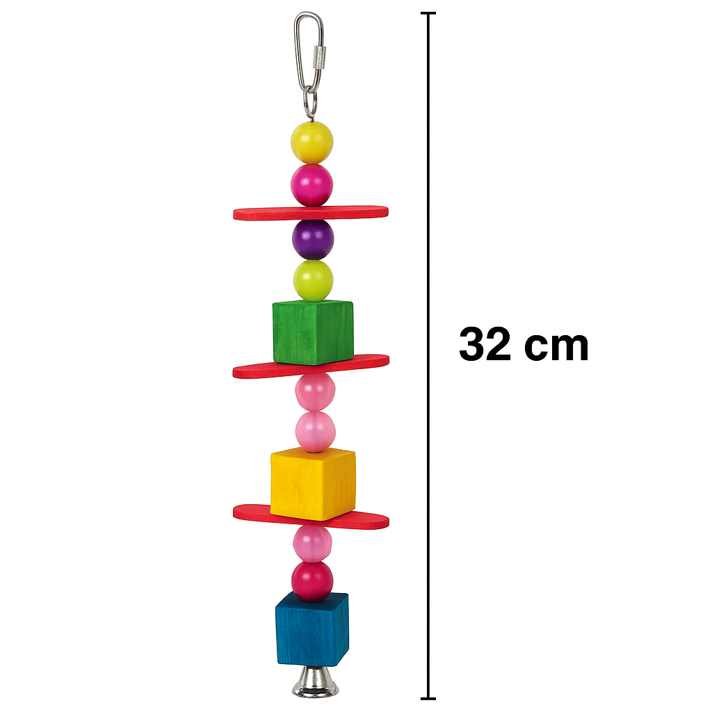 Pets Empire Bird Toy – Interactive & Colorful Hanging Toy