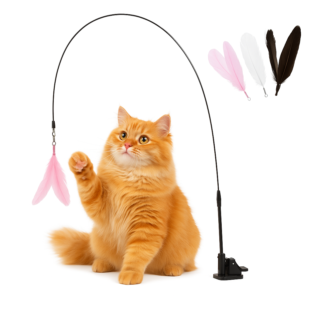Pets Empire Suction Cup Cat Teaser Toy