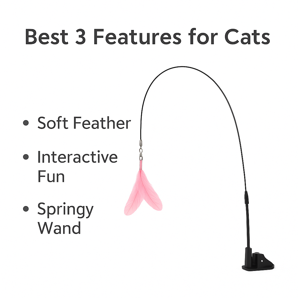 Pets Empire Suction Cup Cat Teaser Toy