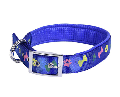 Pets Empire Printed Dog Collar (Multicolor)
