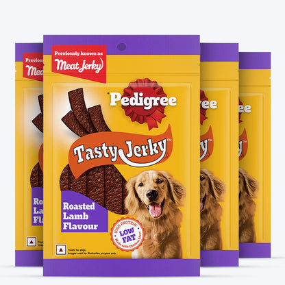 Pedigree Tasty Jerky Roasted Lamb Flavour  For Adult Dog - 70g