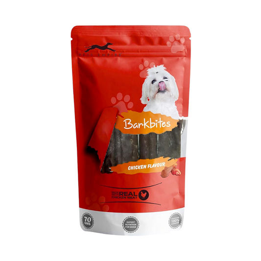 Pets Empire Barkbites Dog Treats 70 GMS (Chicken Flavour)