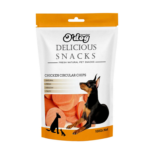 O'Dog Chicken Circular Chips - 100 gms