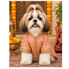 Pets Empire Festive Kurta for Small Dogs - Peach