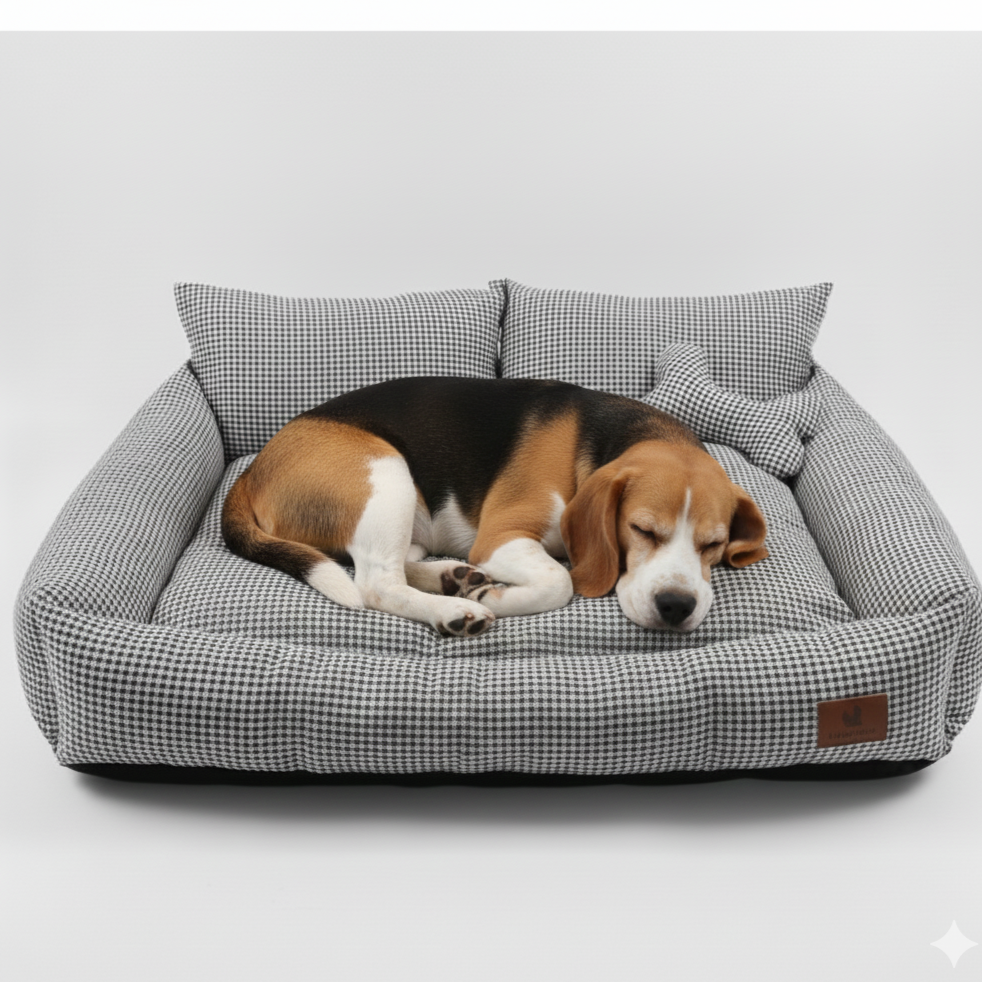Pets Empire Signature Check Bed