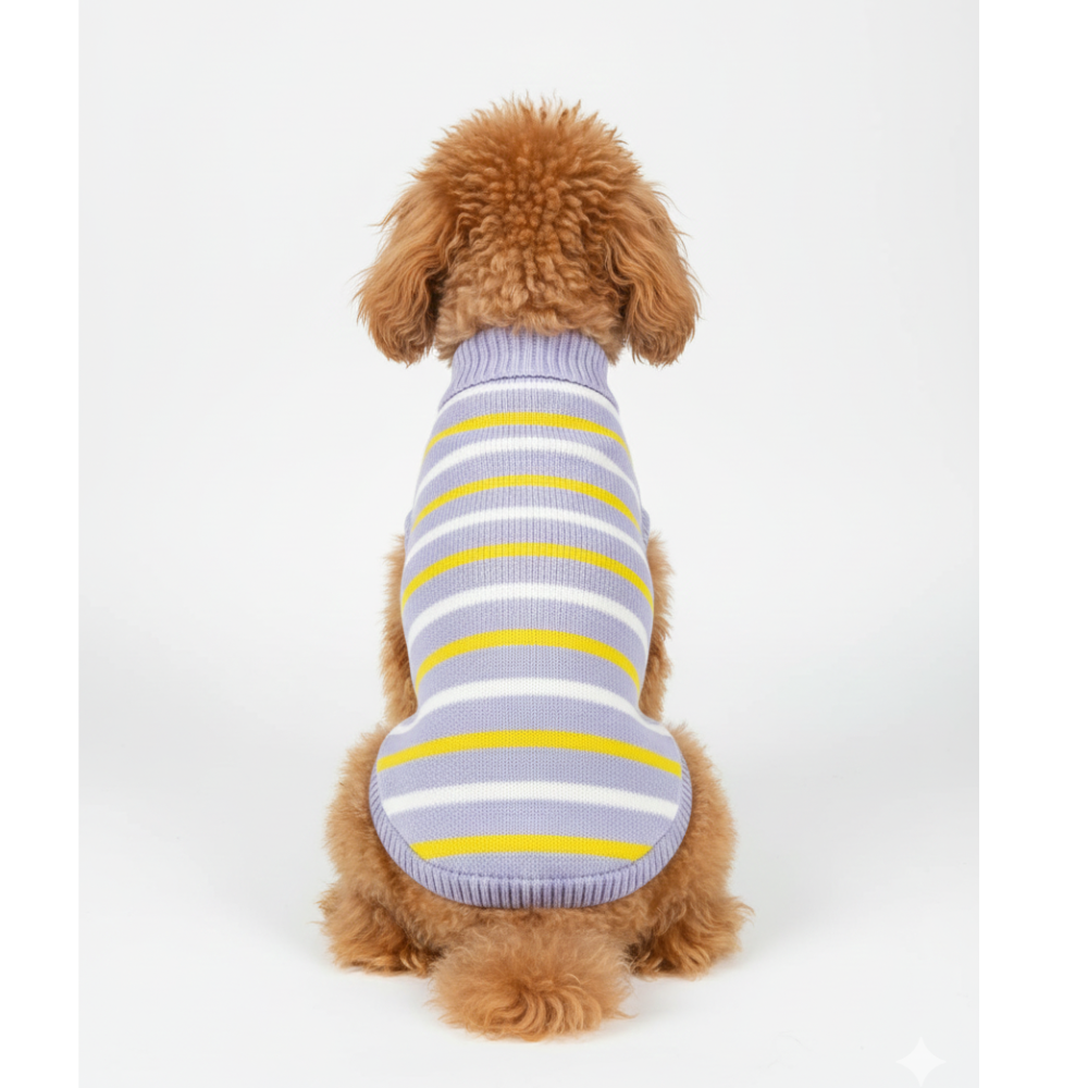 Pets Empire Imported Printed  Sweater For Small breed  Dog - Purple