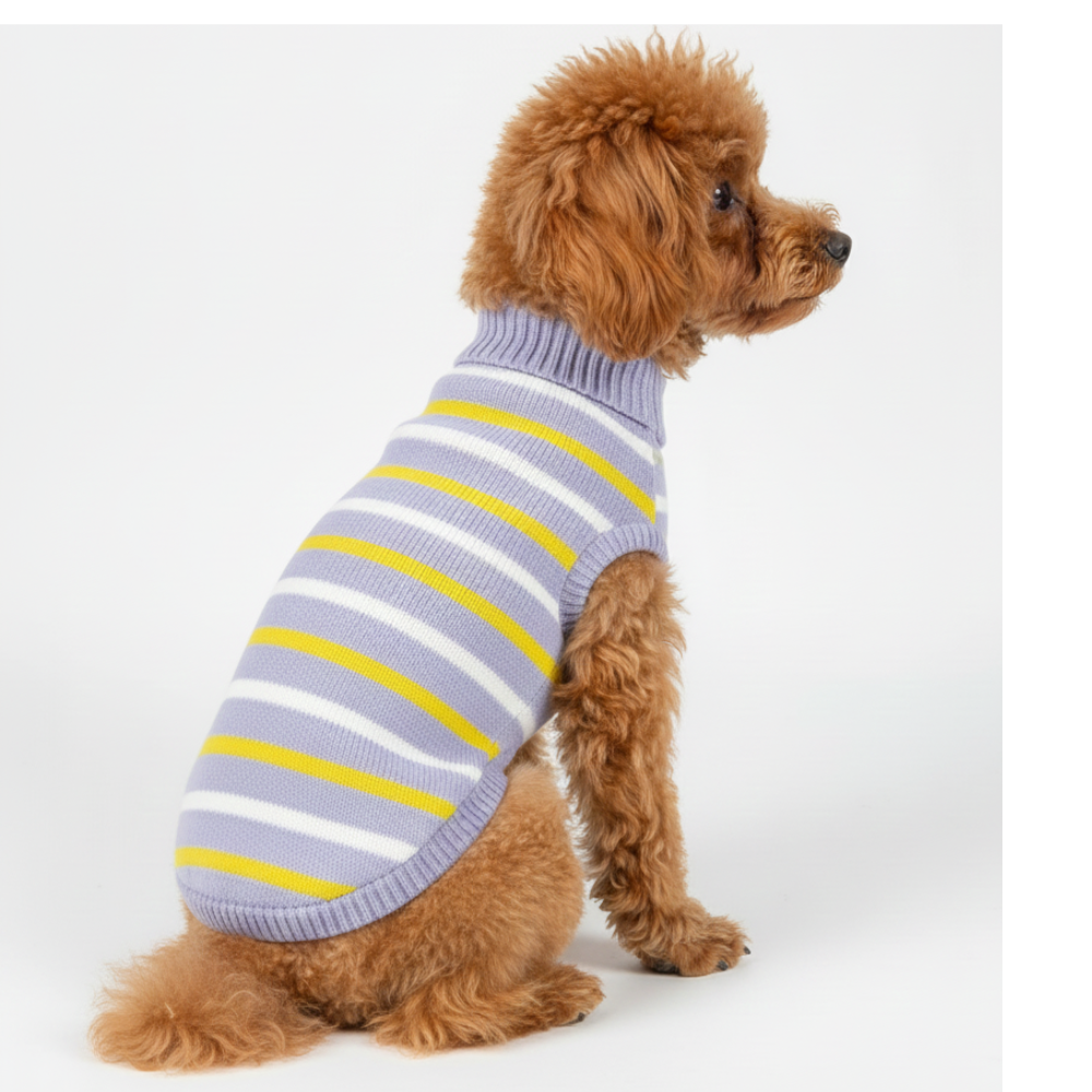 Pets Empire Imported Printed  Sweater For Small breed  Dog - Purple
