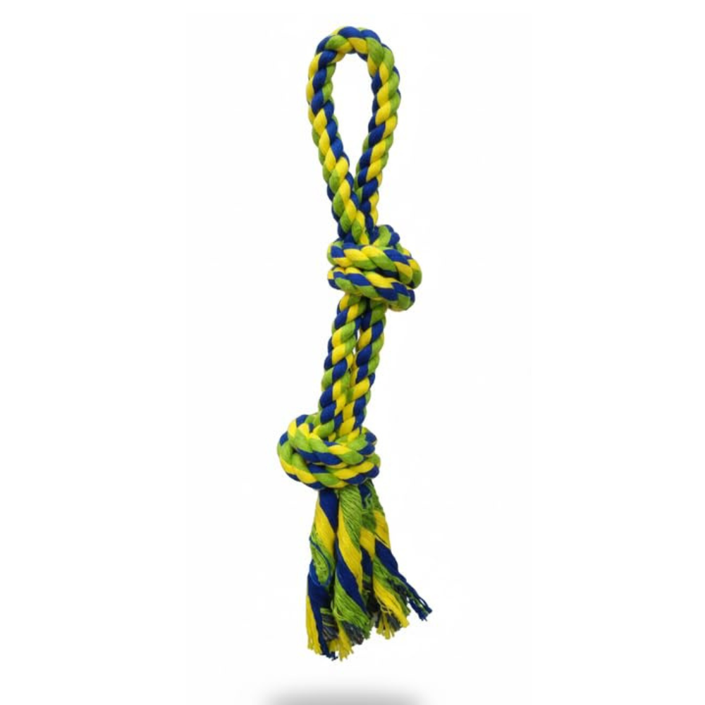 Pets Empire  Natural Double Knots rope Toy for Dogs