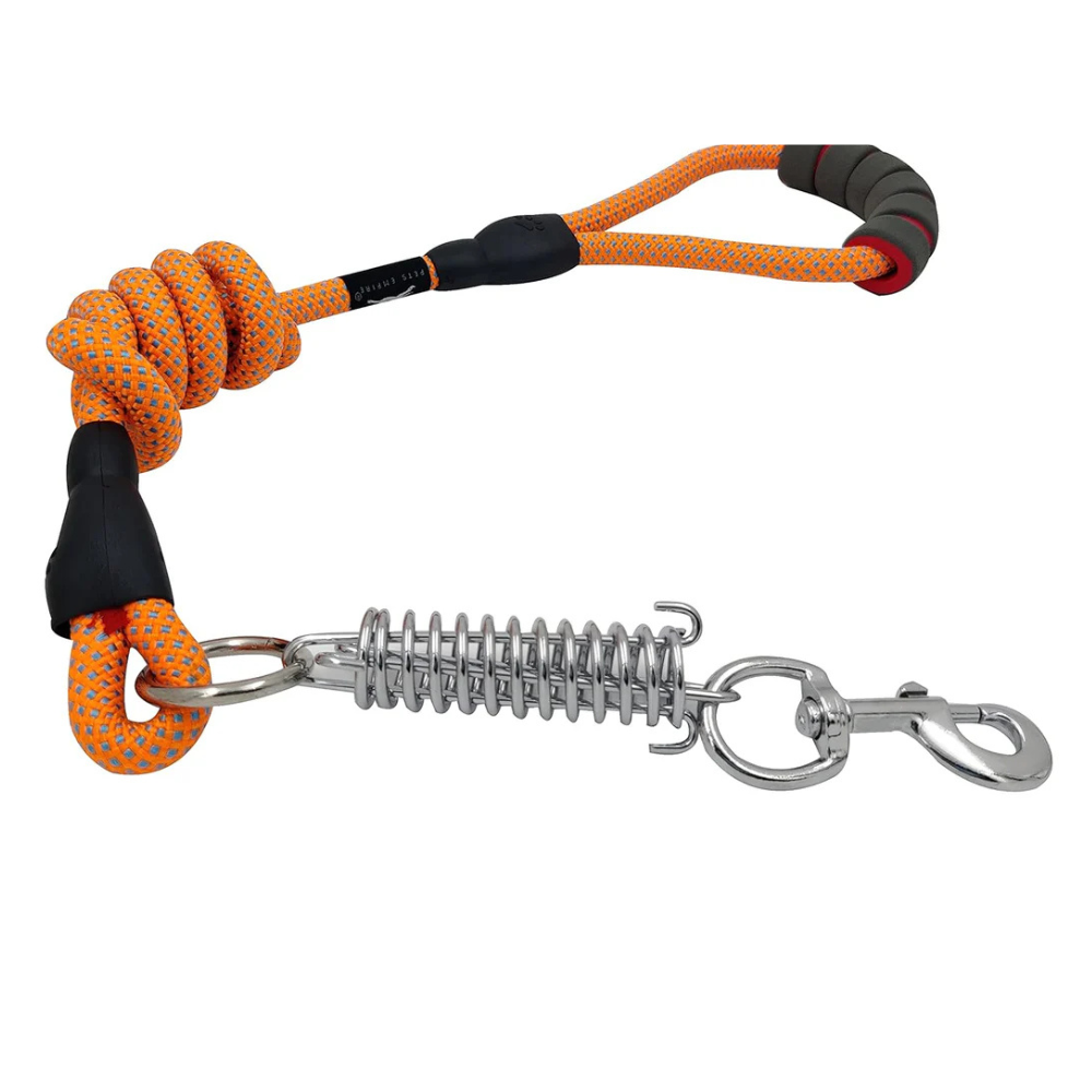 Pets Empire Spring Rope Reflective Leash For Dogs- Color May Vary
