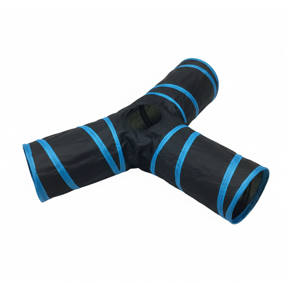 Pets Empire 3-Way Collapsible Cat Play Tunnel