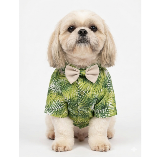 Pets Empire Printed Shirt for Dogs - Havana Palms