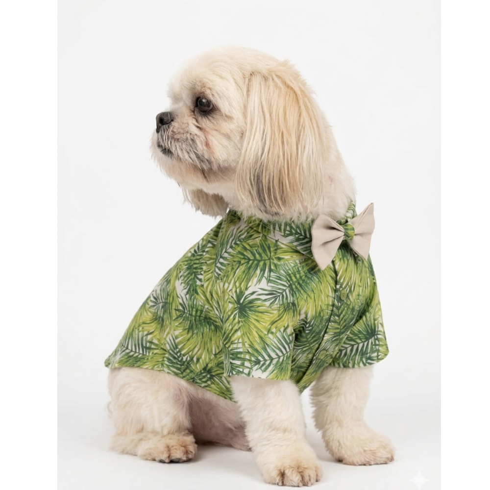 Pets Empire Printed Shirt for Dogs - Havana Palms