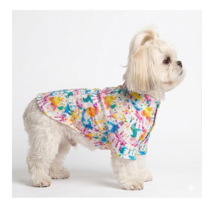 Pets Empire Artistic Paint Splatter Dog Shirt