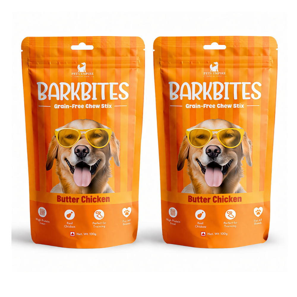 Pets Empire Barkbites Stix For Dogs Butter Chicken (100gms)