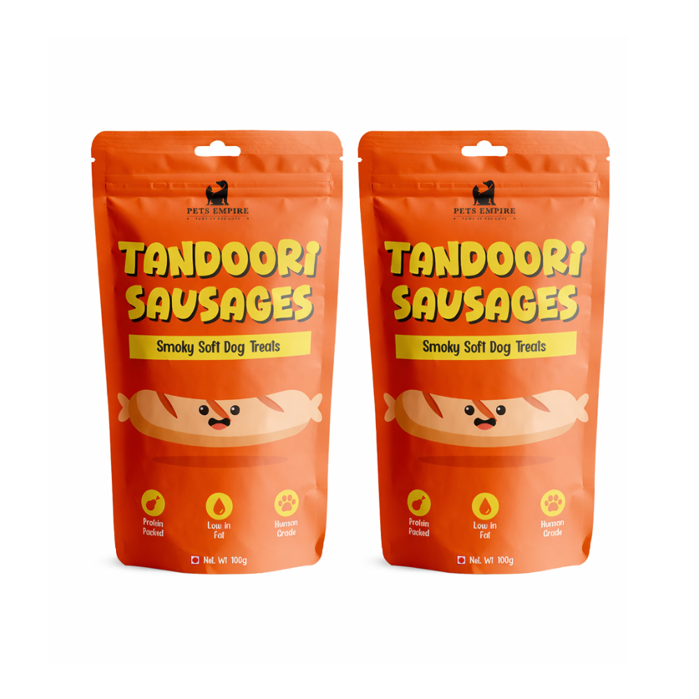 Pets Empire Tandoori Sausage Treats for dogs (100gms)