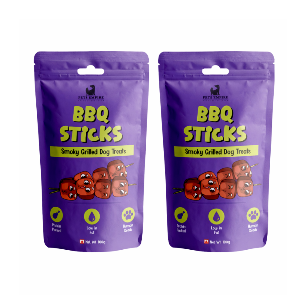 Pets Empire BBQ Sticks Treat for dogs ( 100gms)