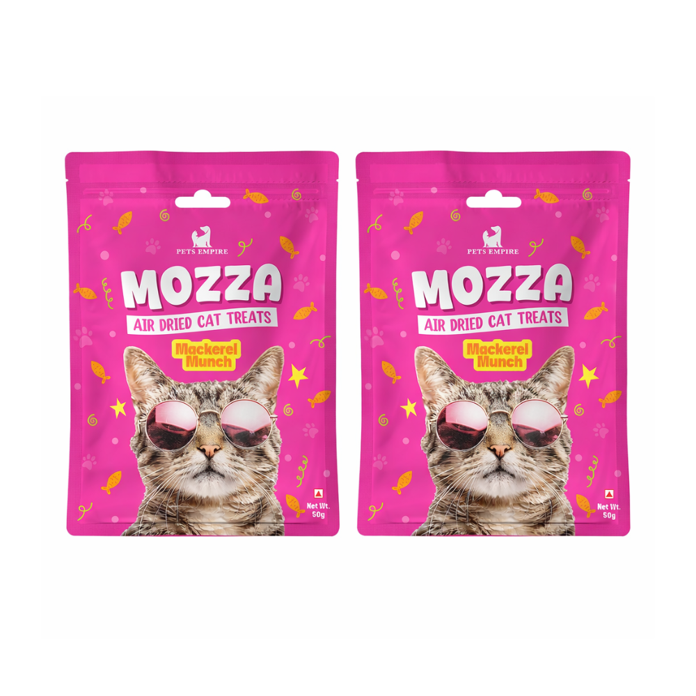 Pets Empire Mozza Mackerel Munch Treat for cats ( 50gms)