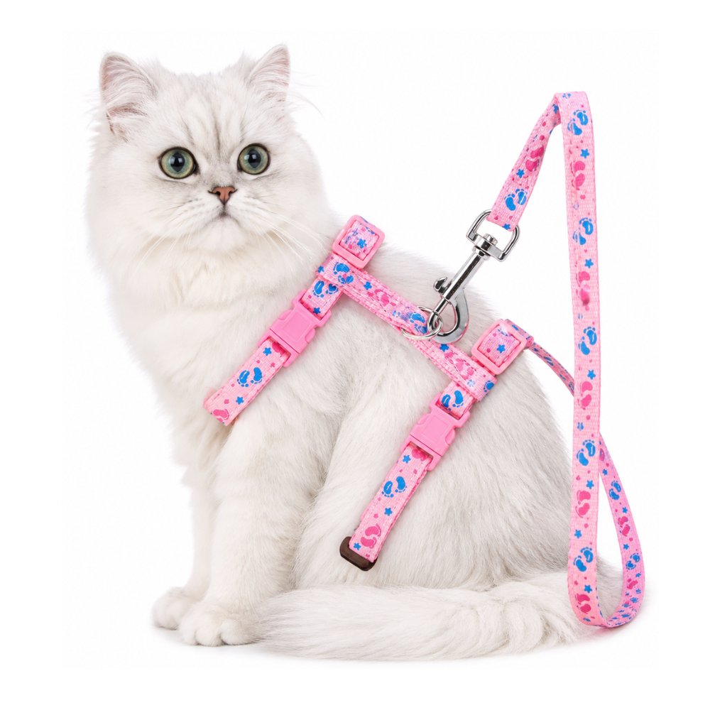 Pets Empire Adjustable Harness for cats (Pink)