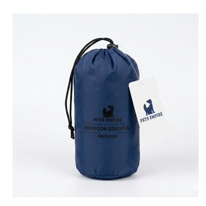 Pets Empire Monsoon Essential Raincoats (Blue)