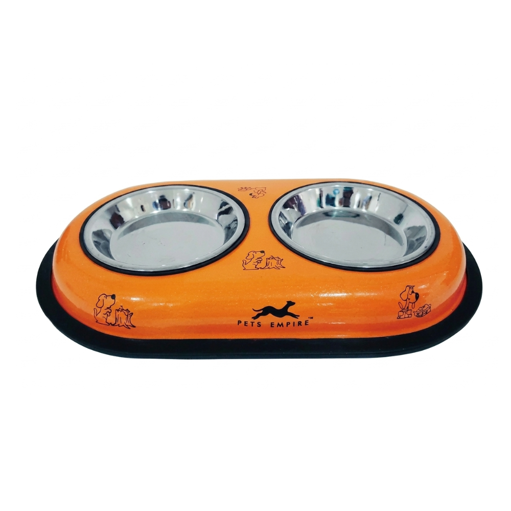 Pets Empire Cat Food Bowls -200ml X 2  ( Color May Vary)