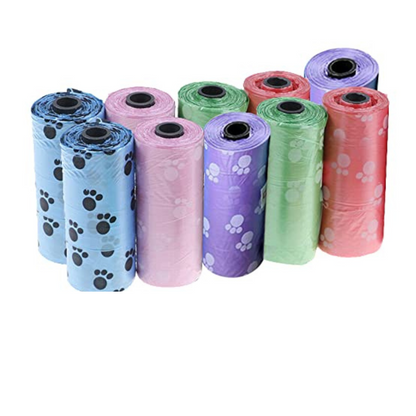 PETS EMPIRE Roll Dog Poop Bags- (Pack of 20 Pec.)