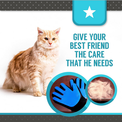 Deshedding Grooming Gloves for Pets – BOGO Offer!