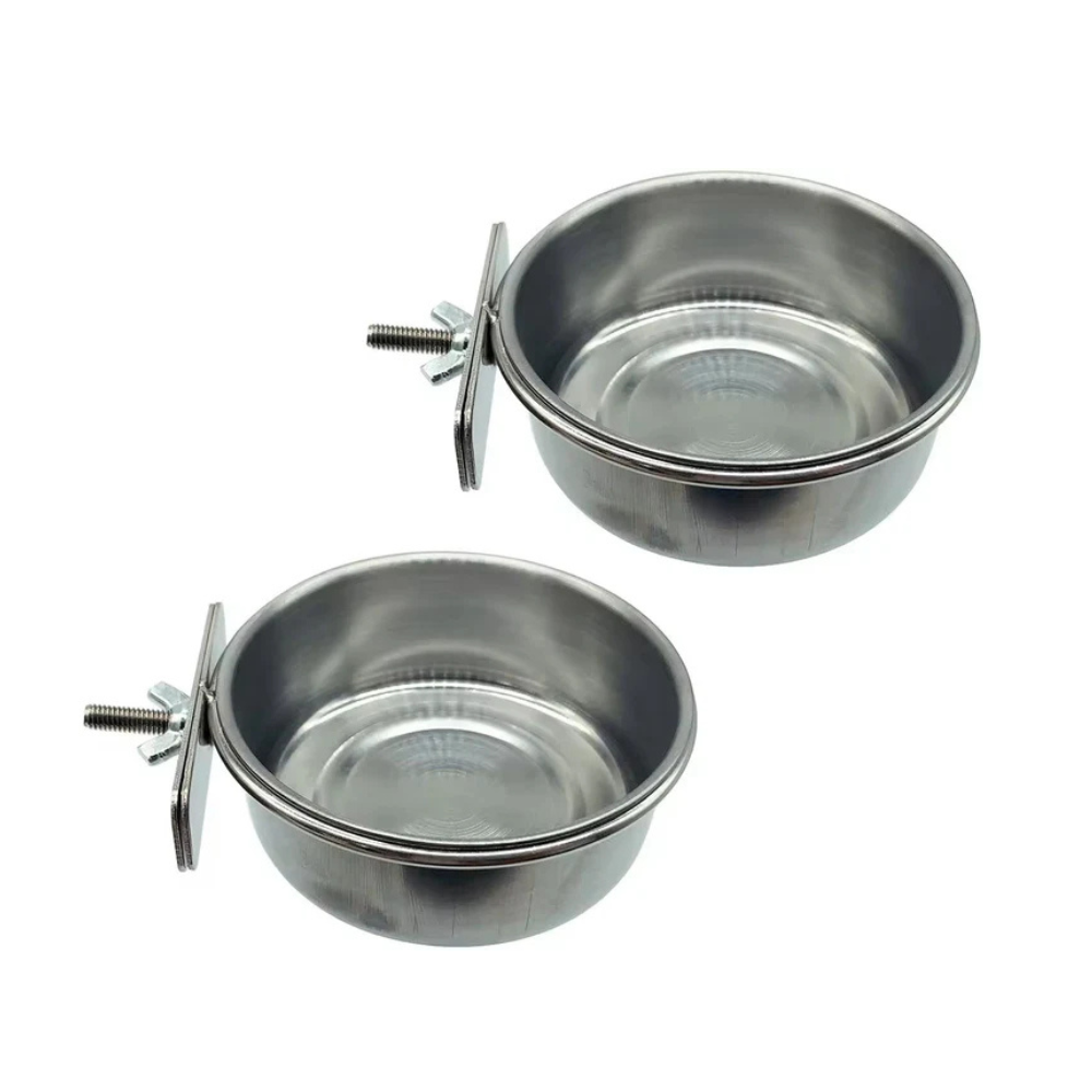 Pets Empire Coop Cup Clam Holder (Pack of 2)