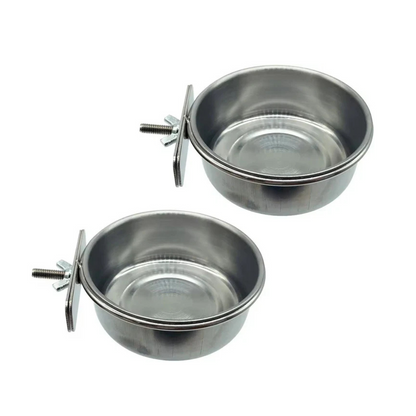 Pets Empire Coop Cup Clam Holder (Pack of 2)