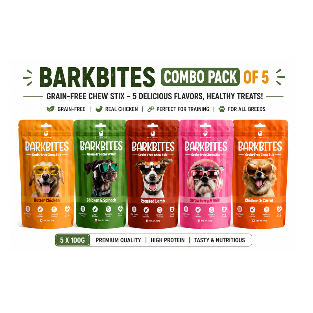 Pets Empire  Barkbite Chew Stix Combo For Dogs
