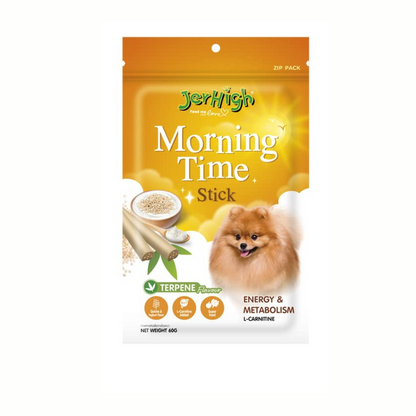 Jerhigh Dog Treat for Energy & Metabolism - Morning Time Stick 60g
