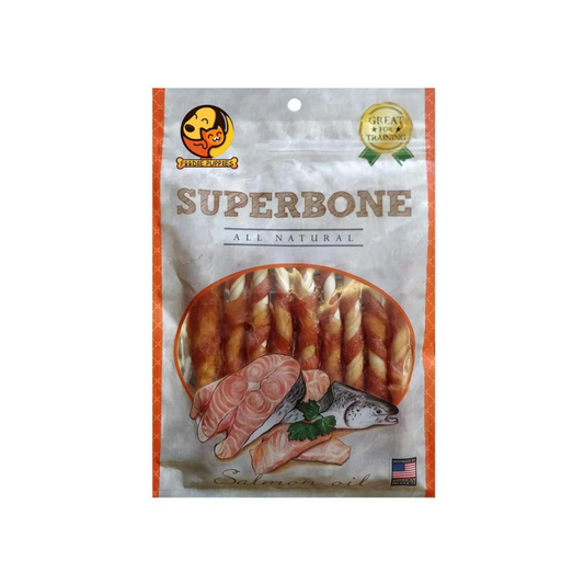 Superbone All Natural Salmon Oil Stick Dog Treat