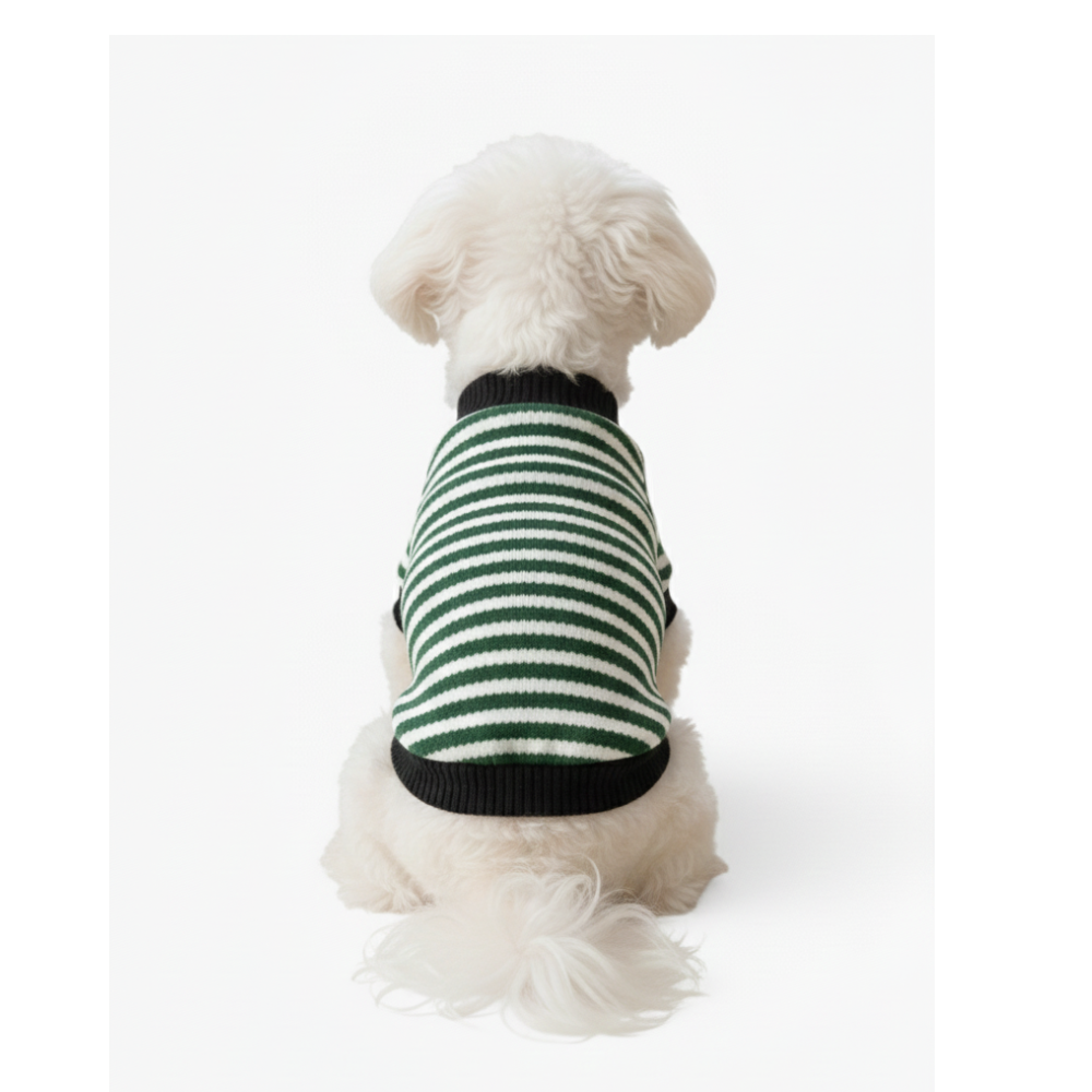 Pets Empire Warm Winter Sweater for All Breeds Dogs-  Green