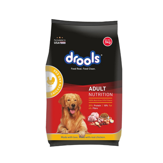 Drools Chicken and Egg Puppy Dog Food,- 3KG