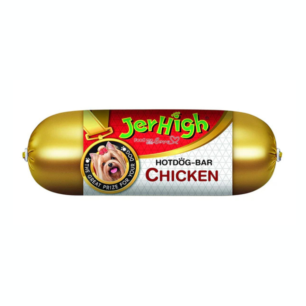 JERHIGH HOT DOG BAR CHICKEN FLAVOUR 150g
