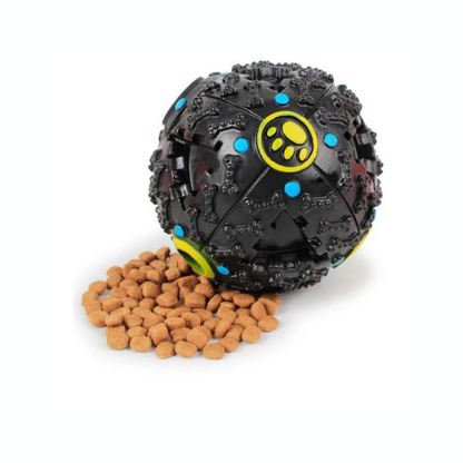Pets Empire Treat Dispenser Chew Ball with Squeaker for Dogs Multicolor (Pack of 2)