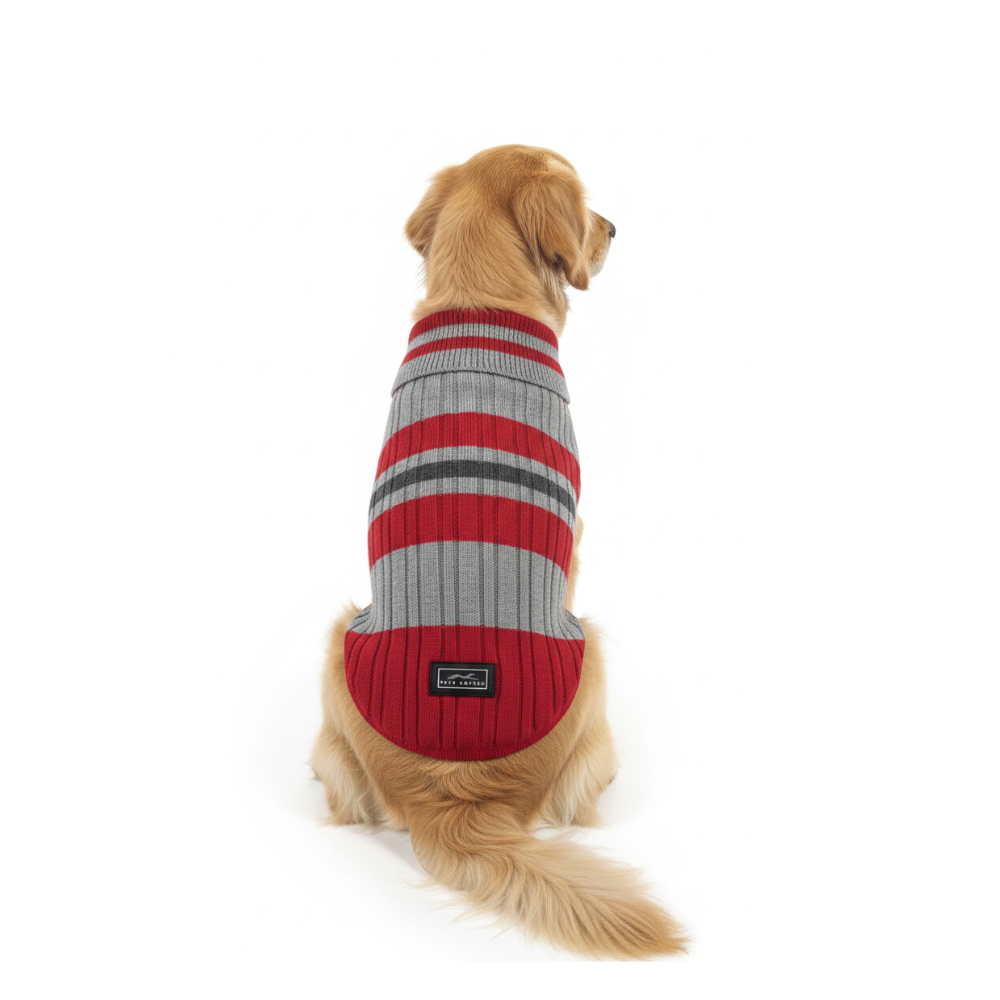 Pets Empire Premium Winter Sweater for Dogs- Red