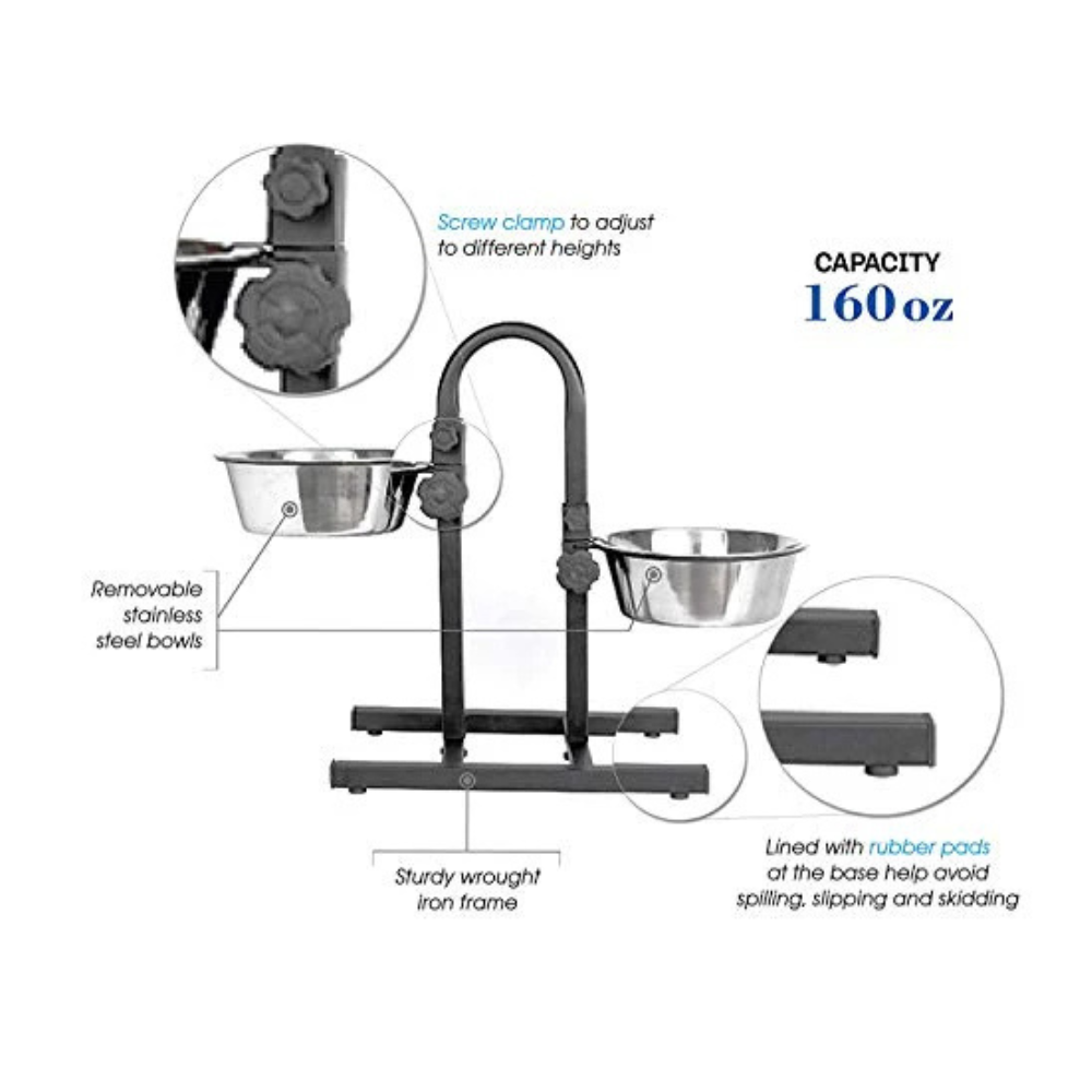 Pets Empire U' Type Adjustable Diner