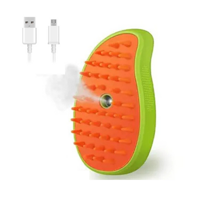 Pets Empire 3 in 1 Steam Pet Brush for Dogs & Cats