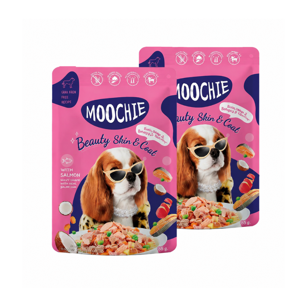 Moochie Beauty Skin & Coat Wet Dog Food – 85gms