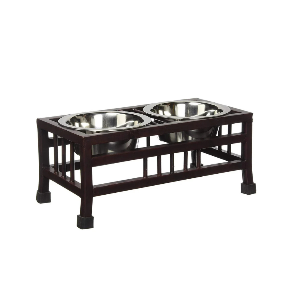 Pets Empire Square Metal Double Diner