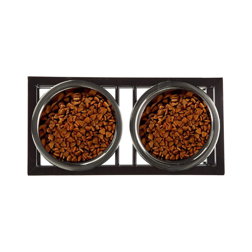 Pets Empire Square Metal Double Diner