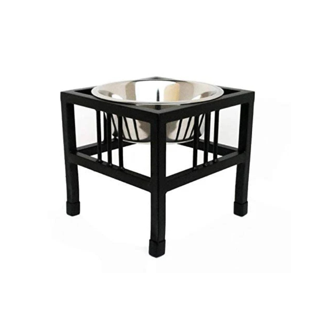 Pets Empire Elevated Single Bowl Feeder for Dogs