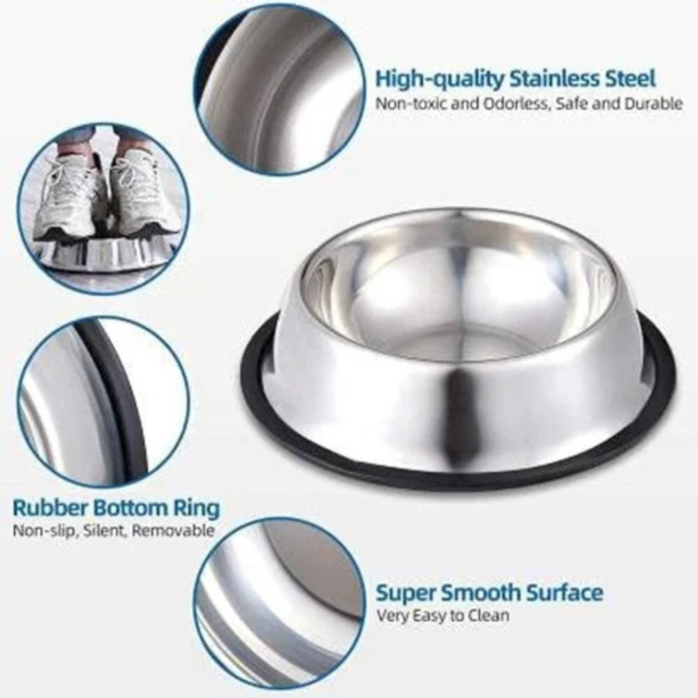 Pets Empire Mealtime Bowl (Pack of 2)