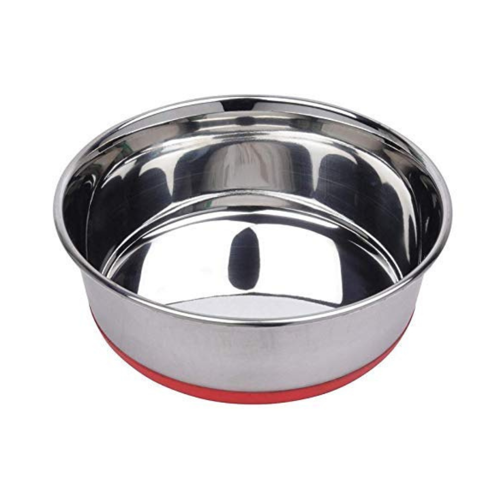 Pets Empire  Pet Bowl for Feeding Dogs  (2800 ML) Red