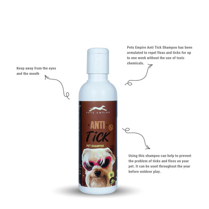 Pets Empire Anti Tick Shampoo for Dogs