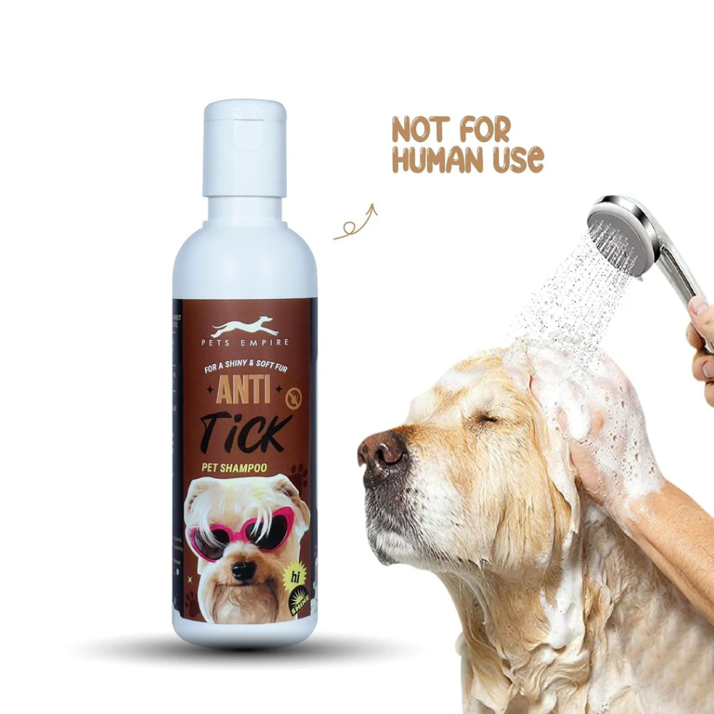 Pets Empire Anti Tick Shampoo for Dogs