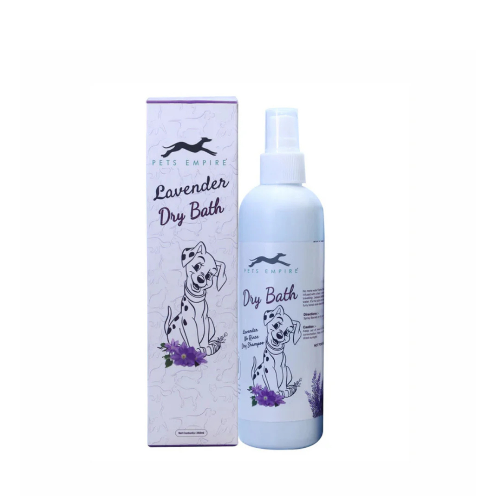 Pets Empire Dry Bath for Dogs - Lavender