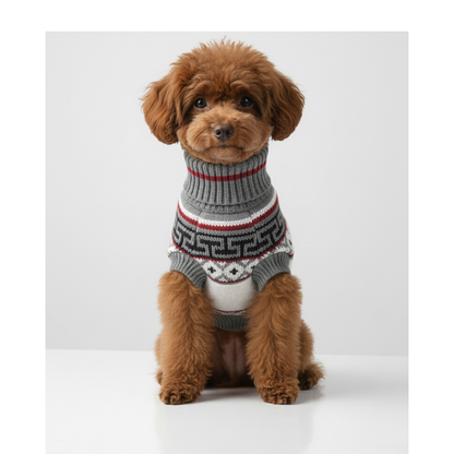 Pets Empire  Imported Sweater For Small Breed Dogs- White