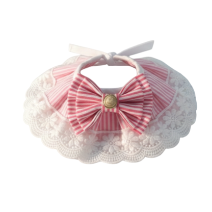 Pets Empire Fancy Adjustable Bandana For Cats (Pink)