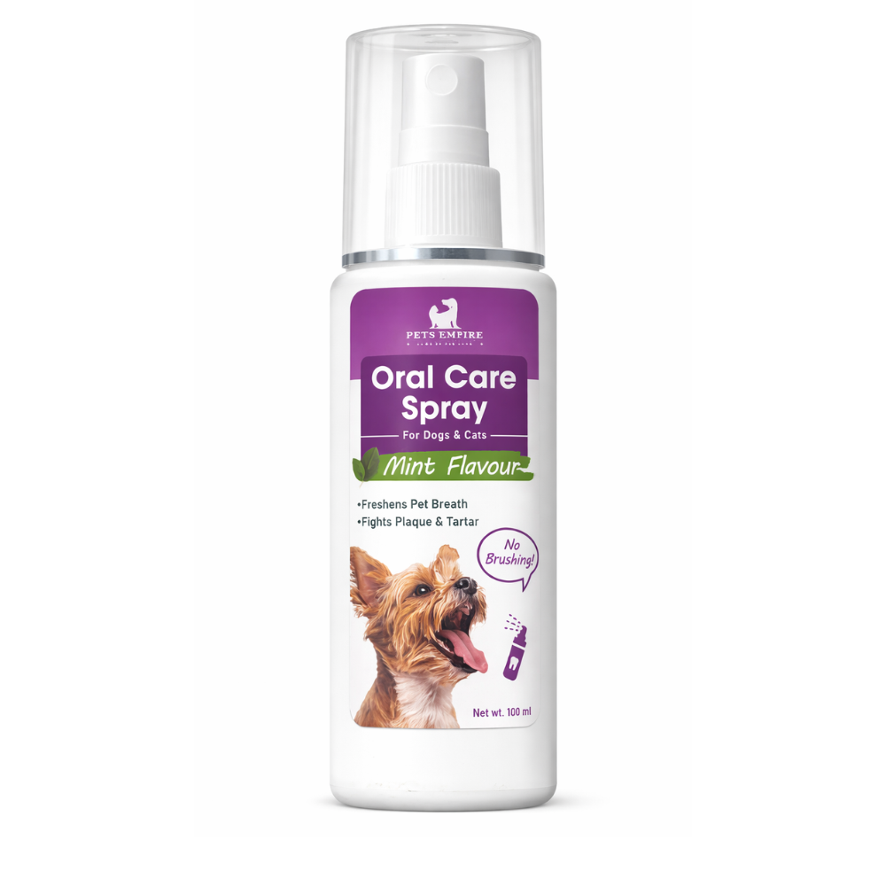 Pets Empire Mint Oral Care Spray | Dogs & Cats | 100ml